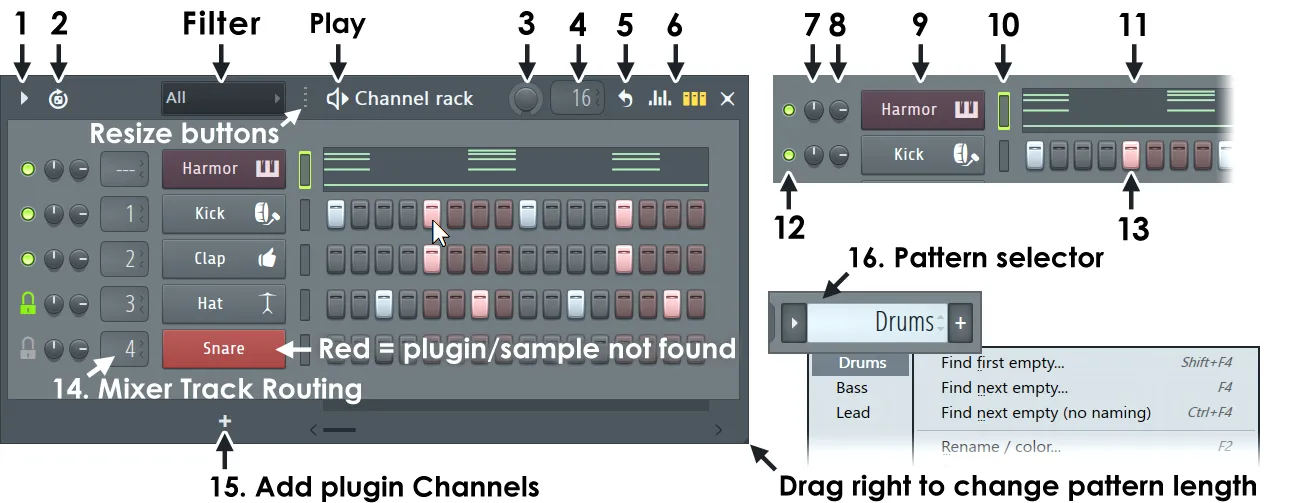 Channel Rack Channel Rack