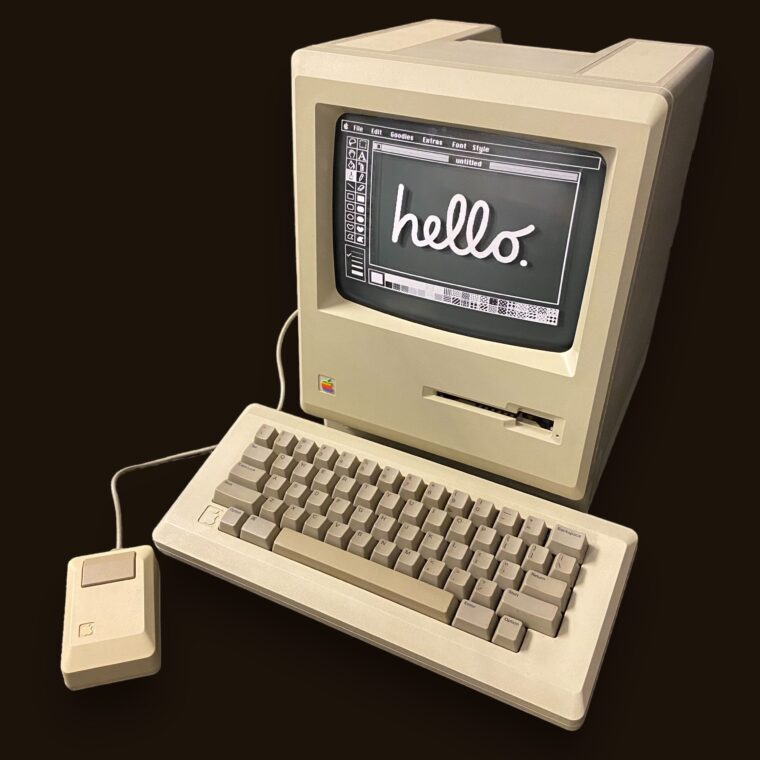 Old Macintosh Computer