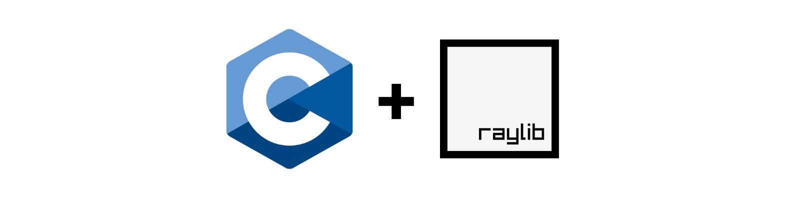 raylib and C logo